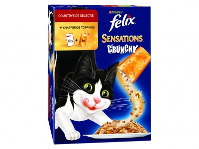 Felix Sensations crunchy vlees