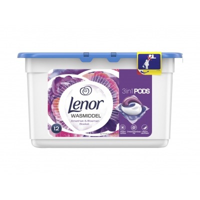 Lenor 3 in 1 pods amethist & bloemen