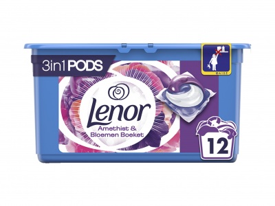 Lenor 3 in 1 pods amethist & bloemen