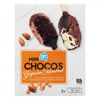 Huismerk Mini choco's gezouten karamel