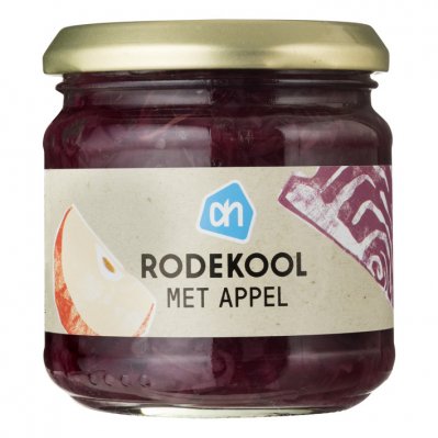 Huismerk Rode kool met appel