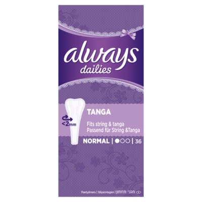 Always inlegkruisjes tanga