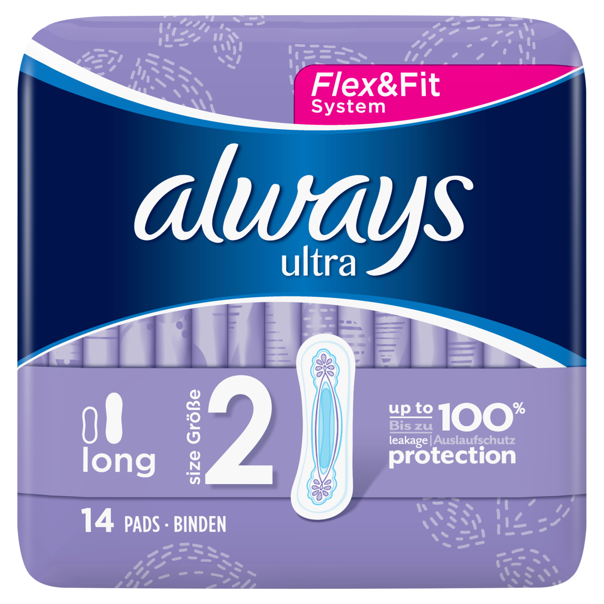 Always Ultra Long (Maat 2) Maandverband x14