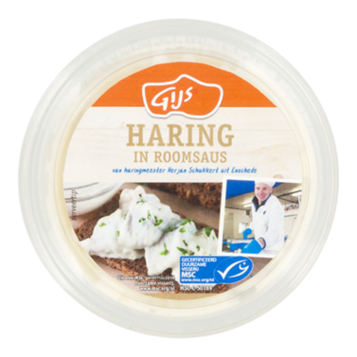GIJS Haring in roomsaus