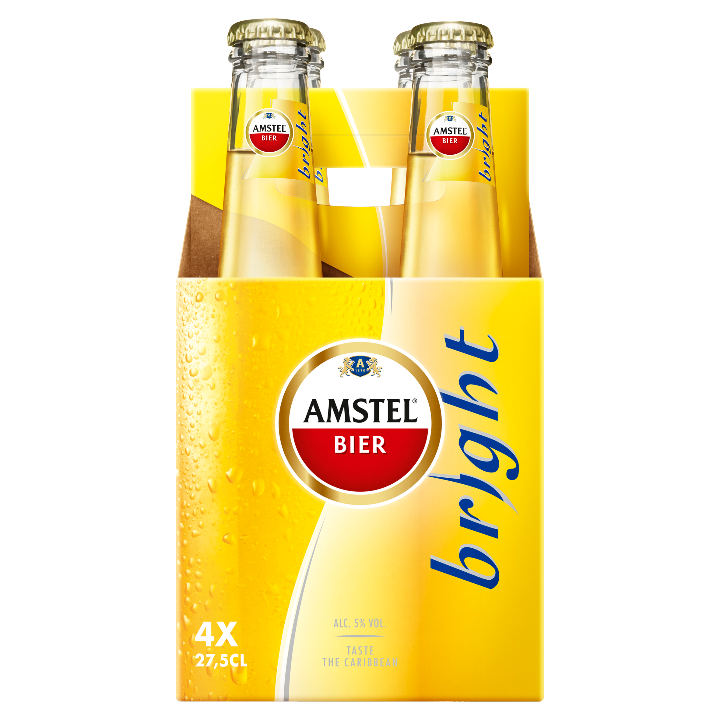 Amstel Bright Bier Fles 4 x 27,5 cl