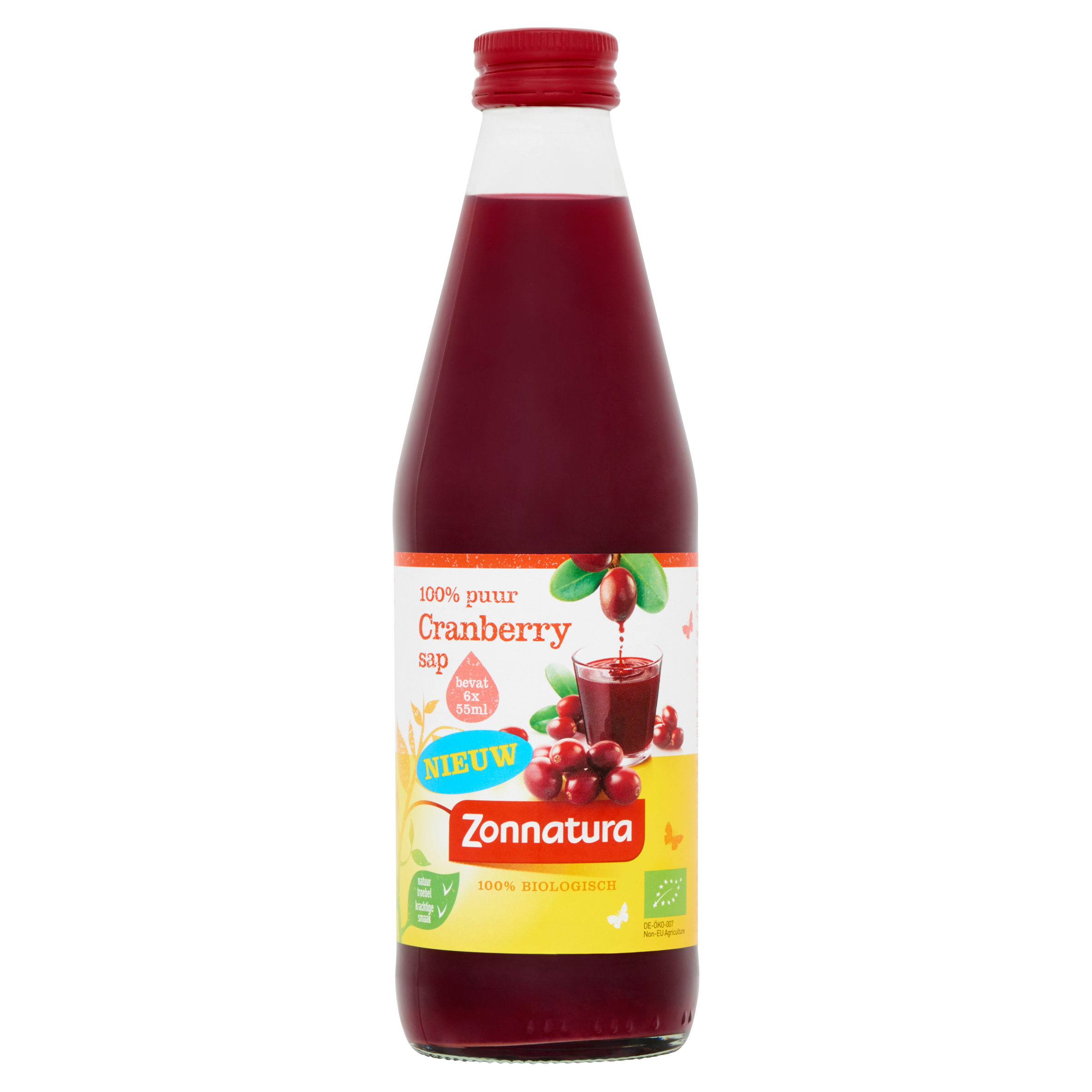 Zonnatura Cranberrysap 330 ml