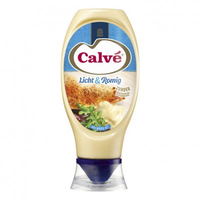 Calvé Saus squeeze mayonaise licht & romig