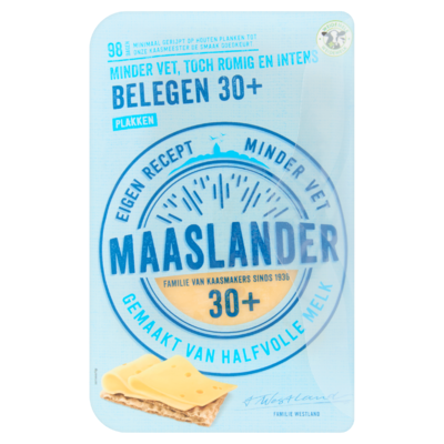 Maaslander 30+ Belegen Plakken 175 g