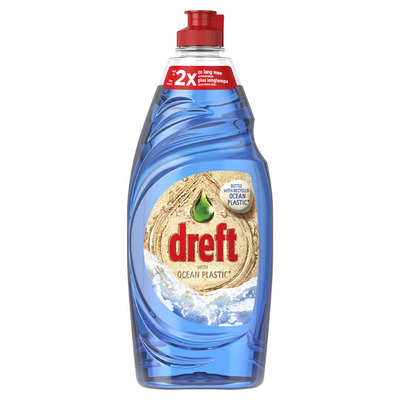 Dreft Afwasmiddel gerecycled oceaan plastic