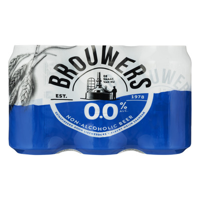 Brouwers 0.0%