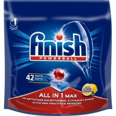 Finish All-in-1 max vaatwastabletten citroen