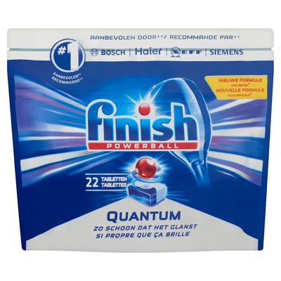 Finish Quantum vaatwastabletten met powerball