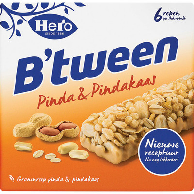 Hero Granenreep pinda & pindakaas