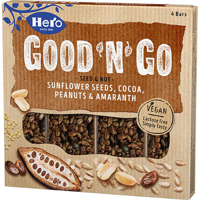 Hero Good'n'go sunfl cocoa peanuts amaranth