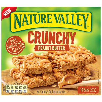 Nature Valley Crunchy peanut butter