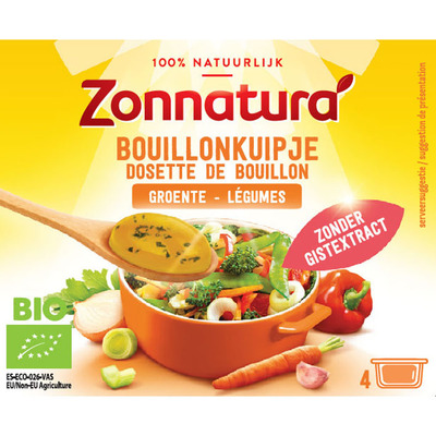 Zonnatura Bouillon kuipje groenten