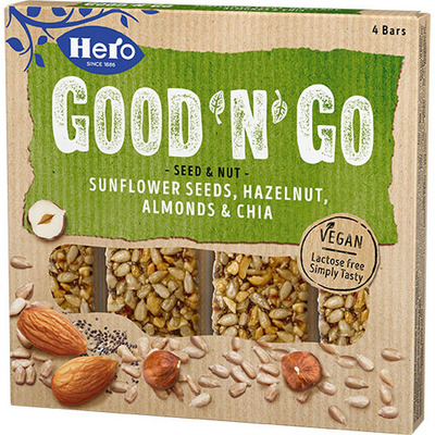 Hero Good'n'go sunfl hazelnut almonds chia