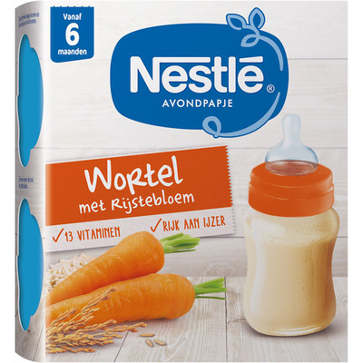 Nestlé Avondpapje wortel 6 mnd