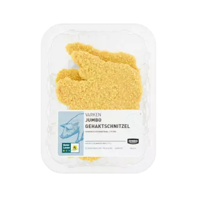 Huismerk Varken Gehaktschnitzel 2 Stuks