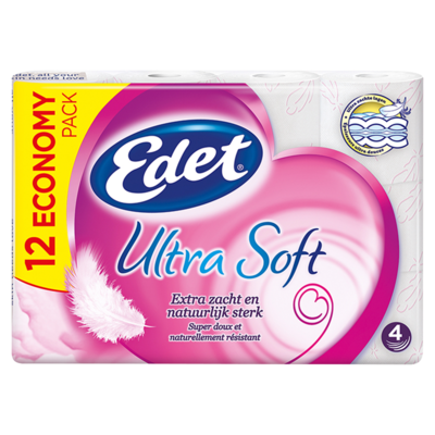 Edet toiletpapier ultra soft 4 laags