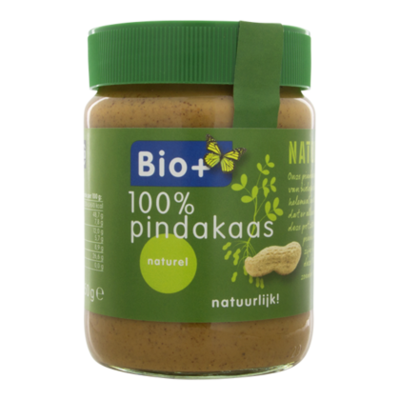 Bio+ 100% Pindakaas naturel