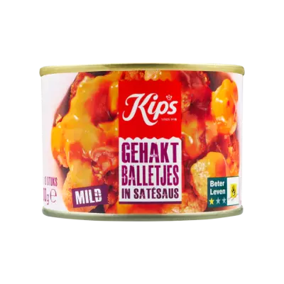 Kips Gehaktballetjes in Satésaus