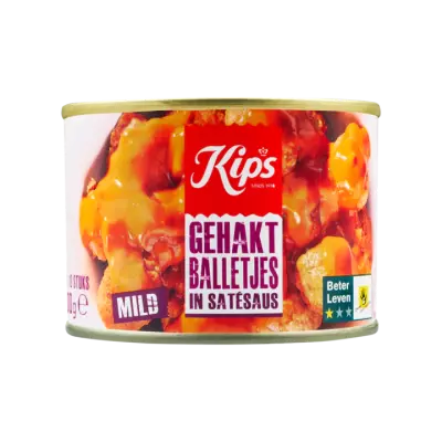 Kips Gehaktballetjes in Satésaus