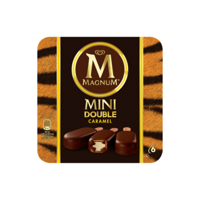 Magnum Mini Double Caramel 6 Stuks