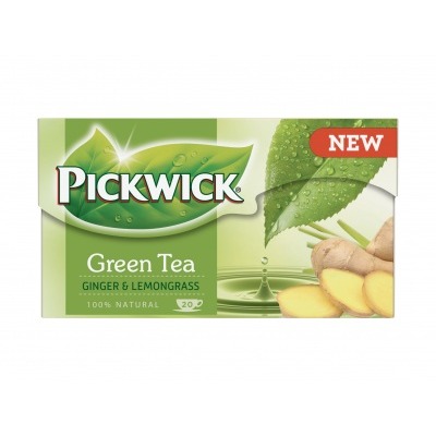 Pickwick Green tea ginger & lemongrass