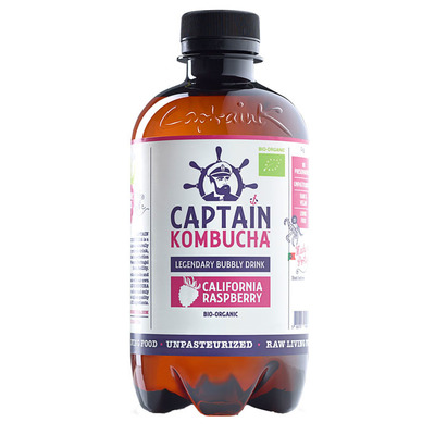 Captain Kombucha California raspberry