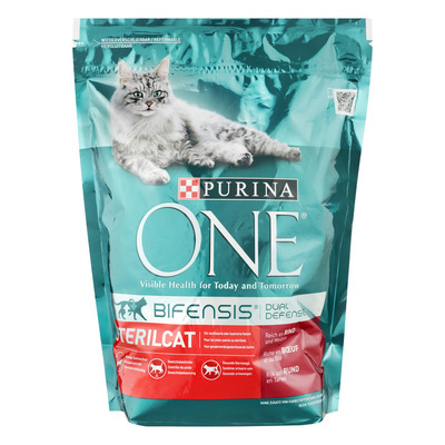 Purina ONE Purina Sterilcat rijk aan rund