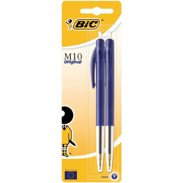 Bic pennen blauw