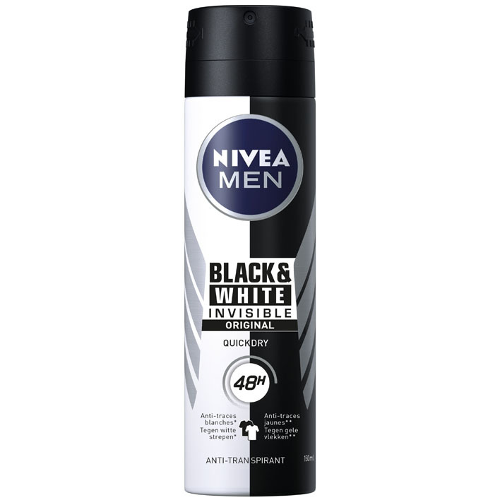 Nivea Men invisible black & white power spray