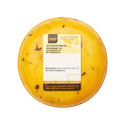 Coop Boerenpondje Brandnetel Kaas Stuk