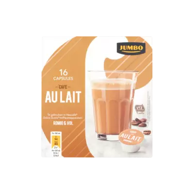 Huismerk Café Au Lait 16 Capsules