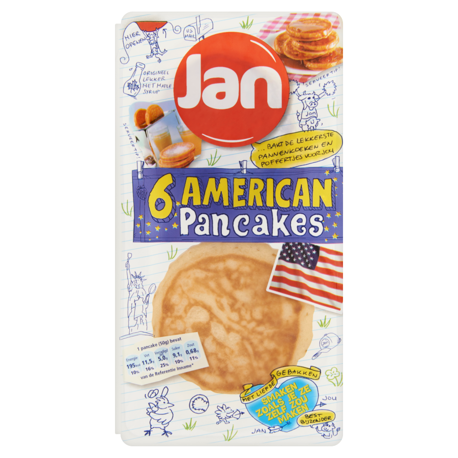 Jan American pancakes