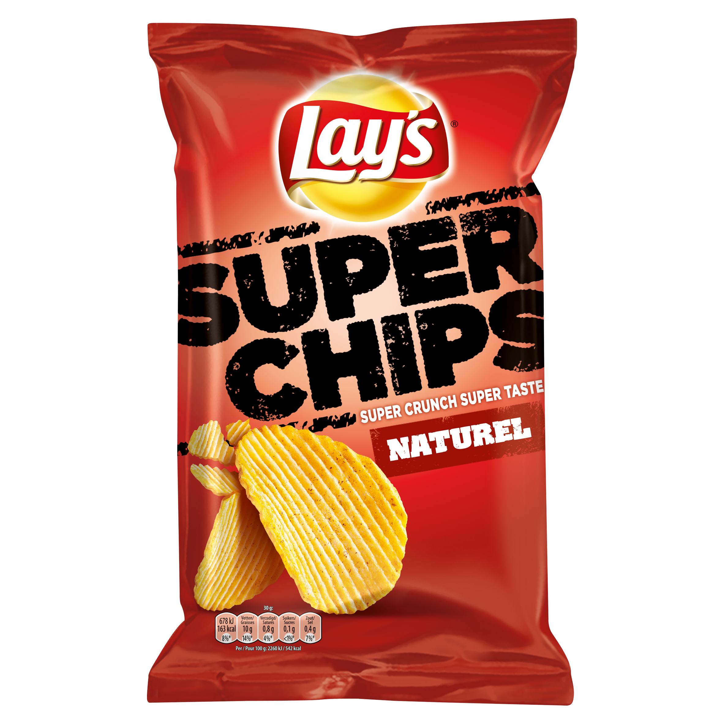 Lay's Superchips Aardappelchips Naturel 215g