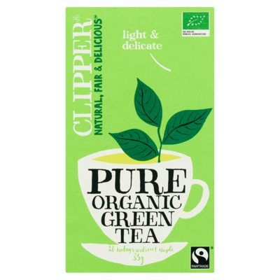 Clipper Pure Organic Green Tea 20 Zakjes 35 g