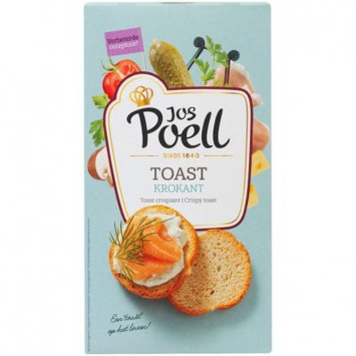 Jos Poell Krokant toast