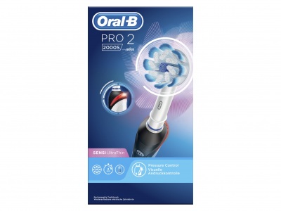 Oral-B Elektrische tandenborstel Pro 2000 zwart