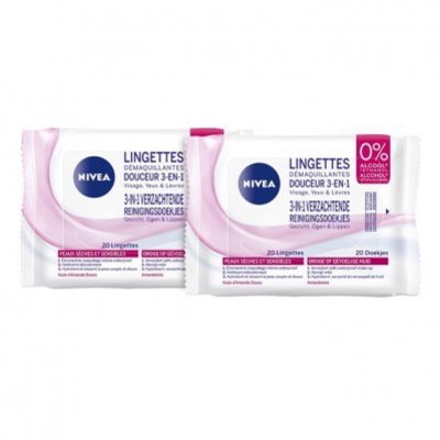 Nivea Verzachtende reinigingsdoekjes