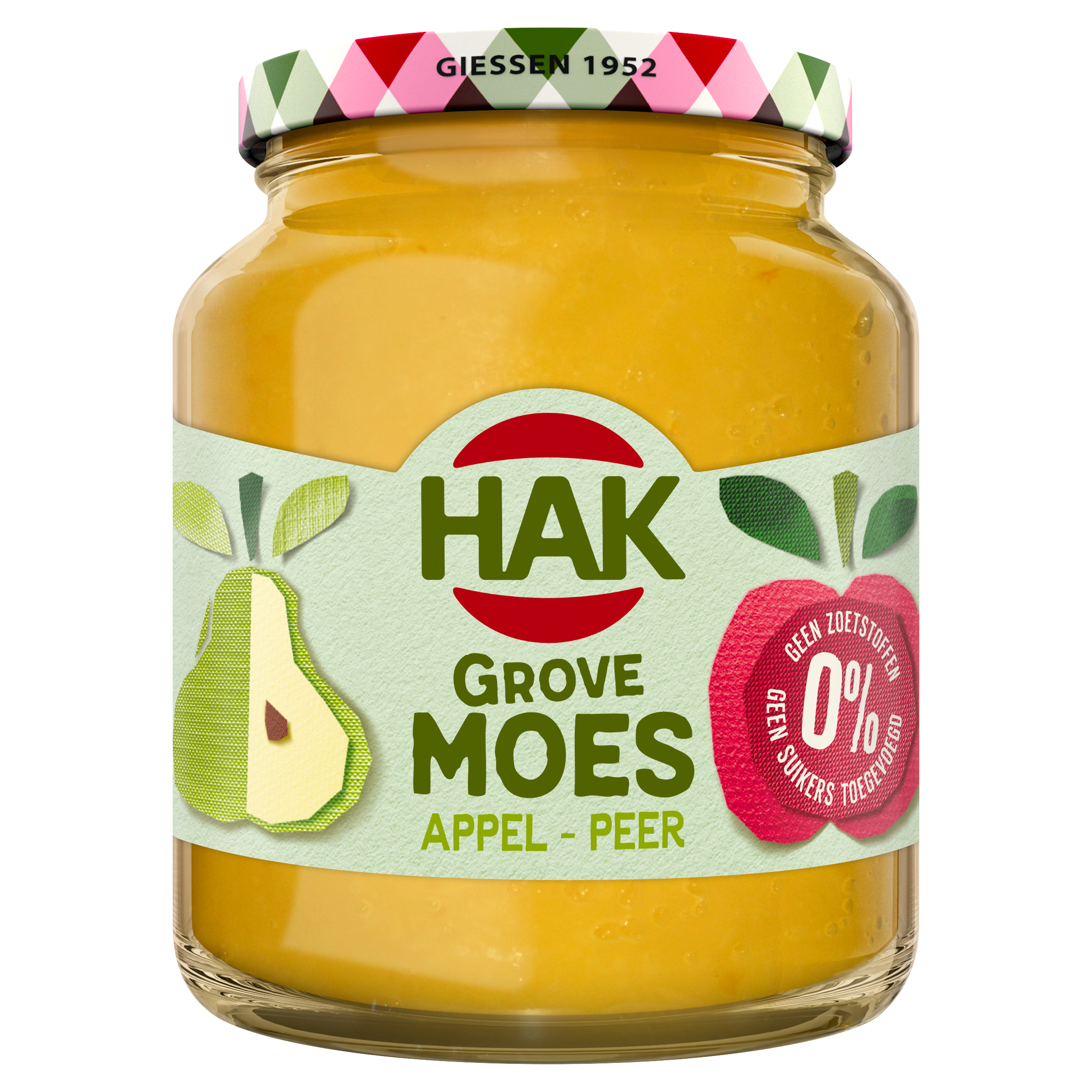 Hak Grove Moes Appel - Peer 0% 350 g