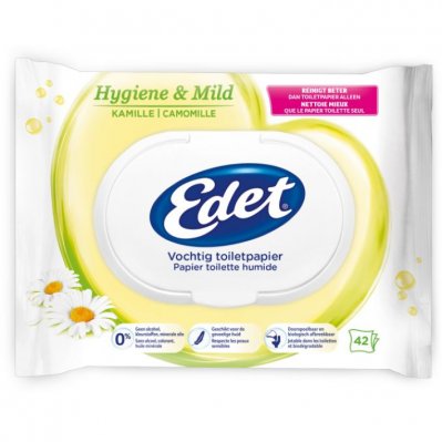 Edet Kamille vochtig toiletpapier