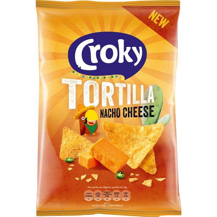 Croky Tortilla nacho cheese