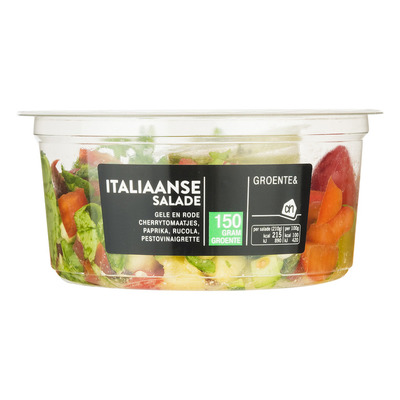 Huismerk Groente& mozzarella pesto