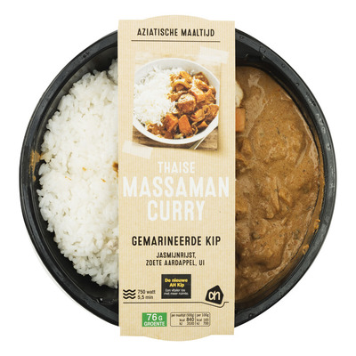 Huismerk Thaise massaman curry