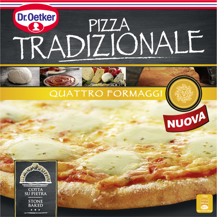Dr. Oetker Oet trad quattro formaggi