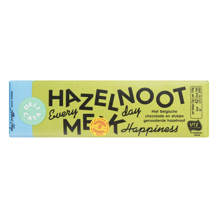 Huismerk Reep hazelnoot-melk