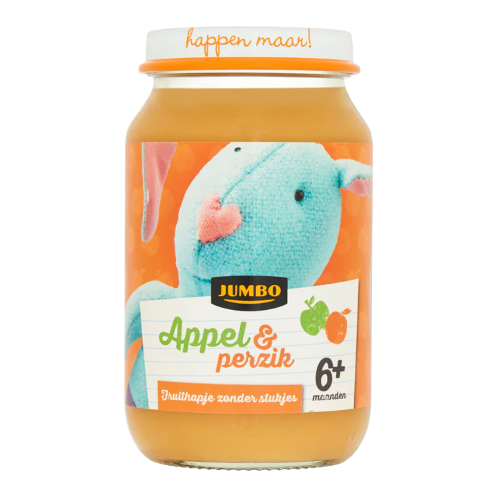 Huismerk Appel & Perzik 6+ Maanden