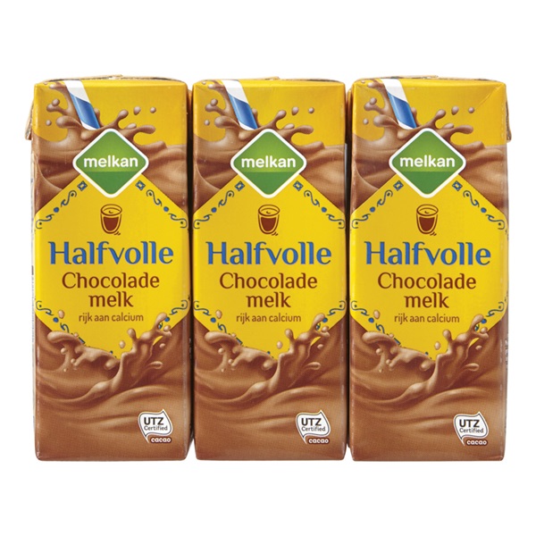 Huismerk chocolademelk halfvol